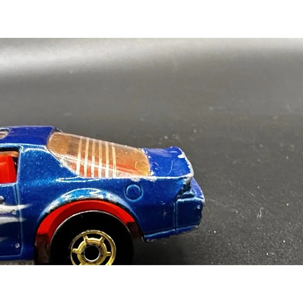 Hot Wheels Blown Camaro Z28 1987 Glow in Dark Tampo Turbotrax Vtg Turbo Glo RARE